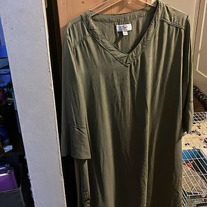A green dresses green for women XL